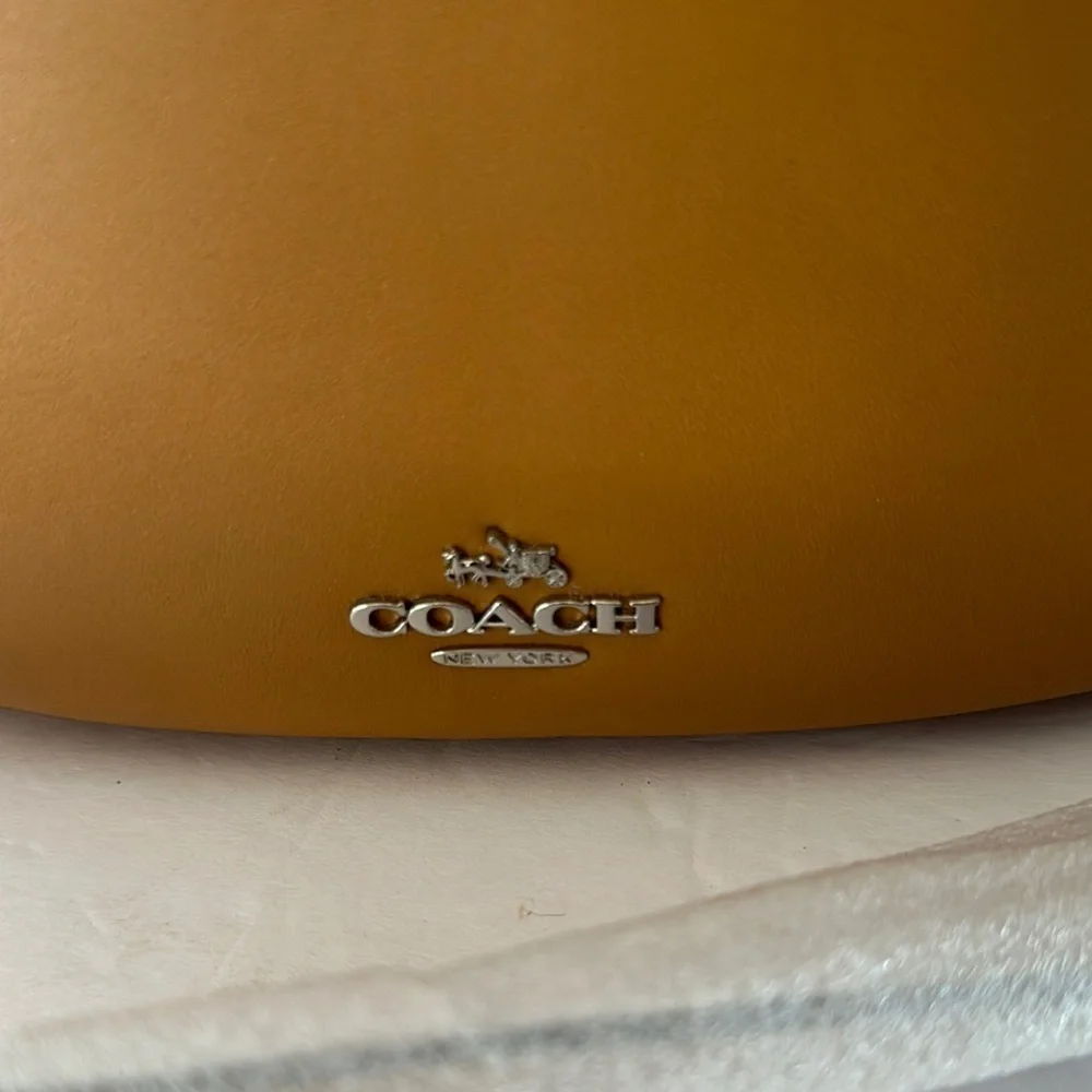 Coach Light Saddle Leather Hobo Bag